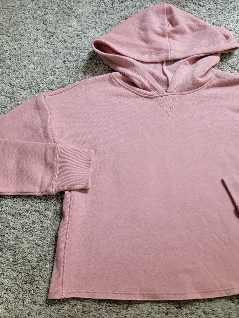 OshKosh B'gosh Light Pink Hooded Sweatshirt Size 12